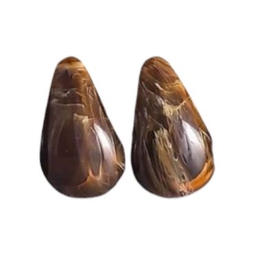Zarcillos Gotas Marrón