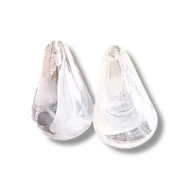 Zarcillos Gotas Transparente