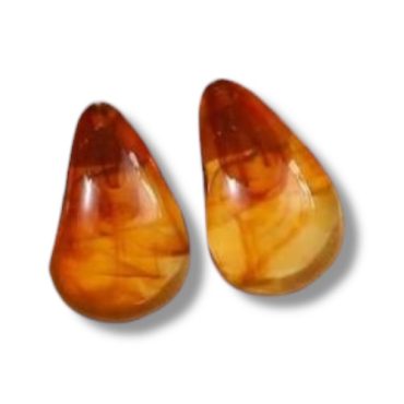 Zarcillos Gotas Marrón