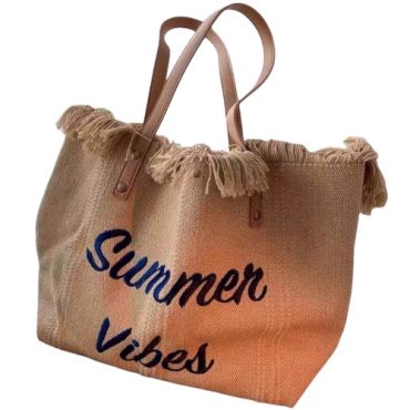 Bolso Marrón Playero