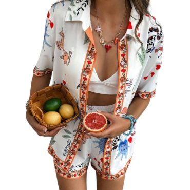 Conjunto de Short Estampado