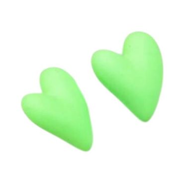 Zarcillos Corazón Verde