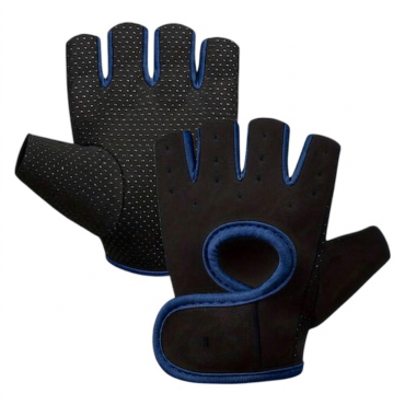 Guantes Deportivos Borde Azul
