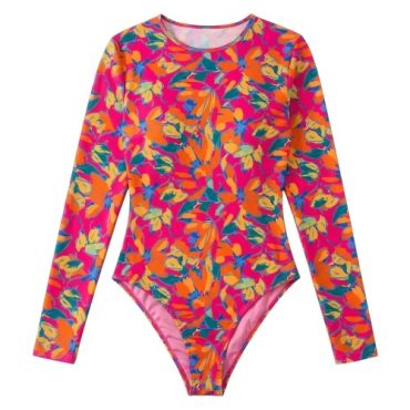 Traje de baño entero manga larga