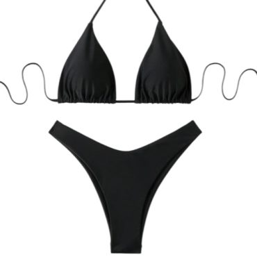 Traje de Baño Triángulo Negro