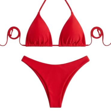 Traje de Baño Triángulo Rojo