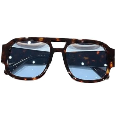 Lentes Azul Borde Carey