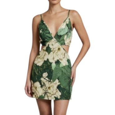 Vestido Verde Estampado