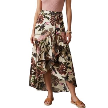 Falda Larga Estampada