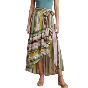 Falda Larga Estampada