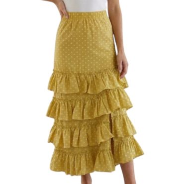 Falda Amarilla Puntos