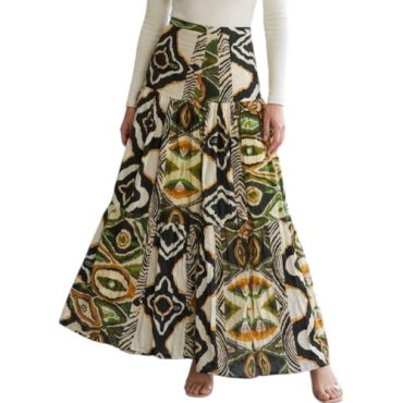 Falda Larga Estampada