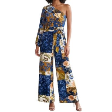 Braga Azul Estampada