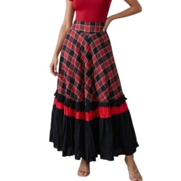 Falda Larga Estampada