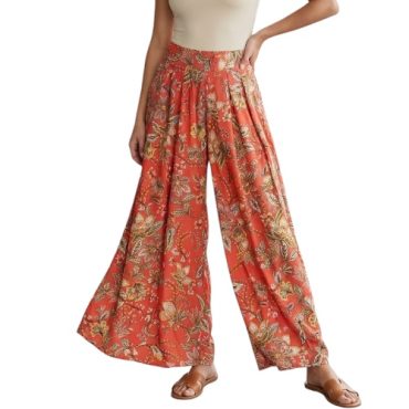 Pantalón Estampado Flores