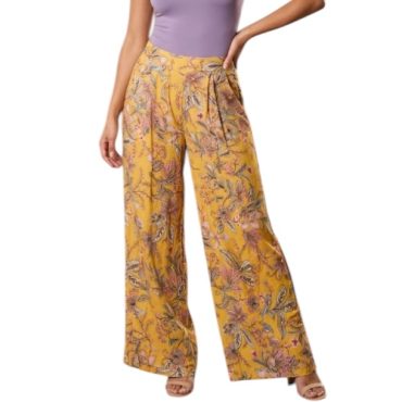 Pantalón Estampado Flores