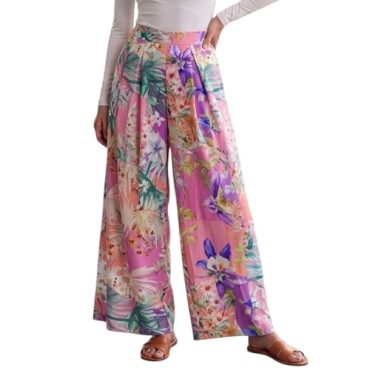 Pantalón Estampado Rosas