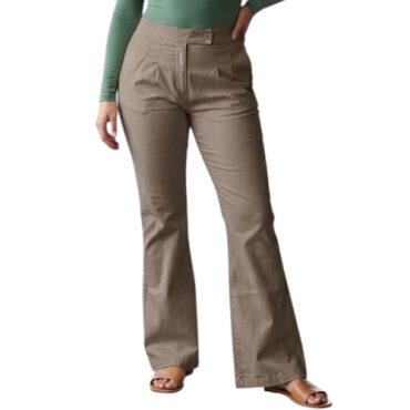 Pantalón Bota Ancha Marrón