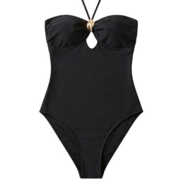 Traje de Baño Entero Negro