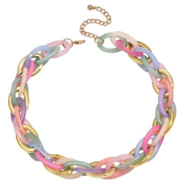 Collar Eslabones de Colores