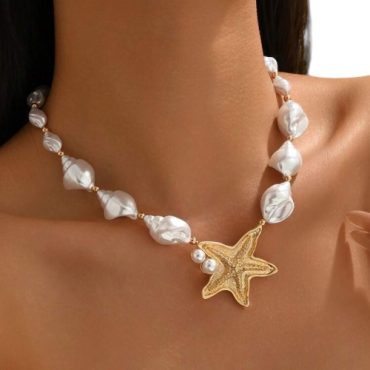 Collar Perlas Estrella