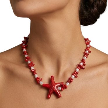 Collar Rojo Estrella