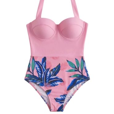 Traje de Baño Entero Rosado