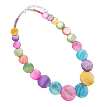 Collar Piedras Colores