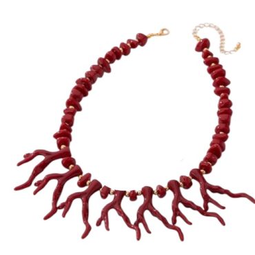 Collar Rojo Corales