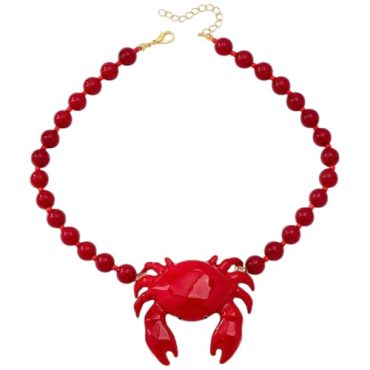 Collar Rojo Cangrejo