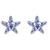 Zarcillos Estrella Azul