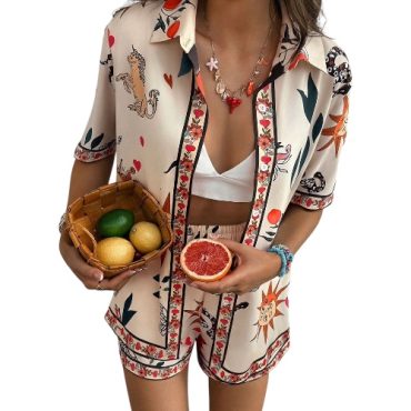 Conjunto de Short Estampado