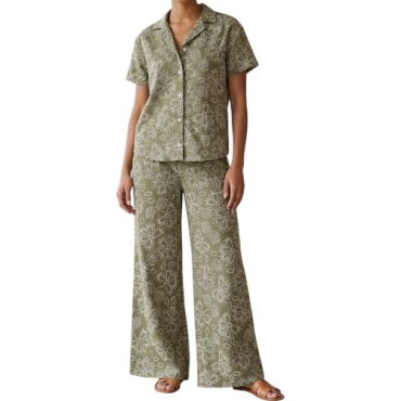 Conjunto Verde Estampado