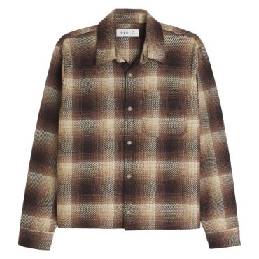 Camisa Manga Larga Cuadros Hollister