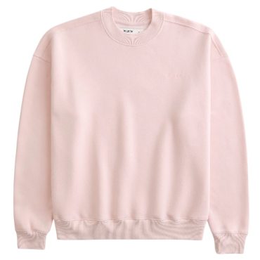 Sueter Boxy Fit Rosado Hollister