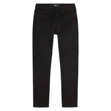 Pantalón Negro Athletic Skinny Hollister