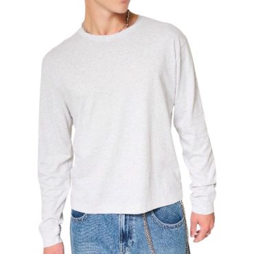 Franela Manga Larga Hollister Gris