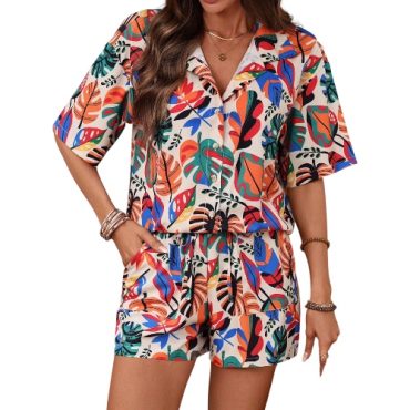Conjunto estampado