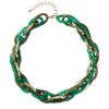 Collar Eslabones Verde