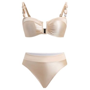 Traje de Baño Beige Perlado