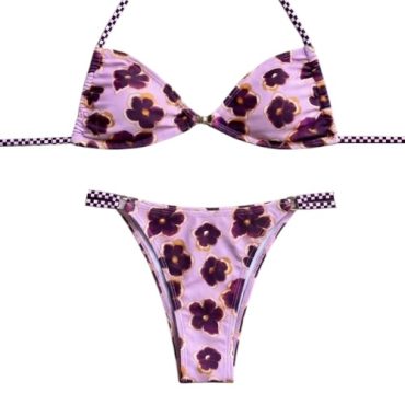Traje de Baño Estampado Flores