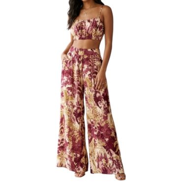 Set Estampado Morado
