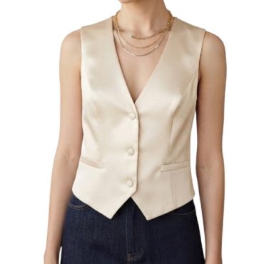 Chaleco Beige